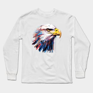 Eagle Bird Animal Nature Freedom Wildlife Wonder Abstract Long Sleeve T-Shirt